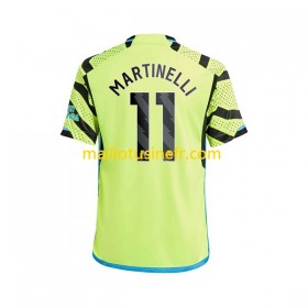 Maillot de Foot Arsenal Gabriel Martinelli 11 Extérieur 2023-24